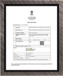 Registration Certificate